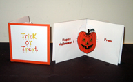 Pop-up Halloween Pumpkin Card