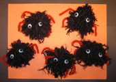 Pom Pom Spiders